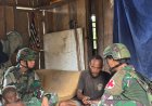 Door to Door dari Honai ke Honai, Satgas Yonif 753/AVT Hadirkan Layanan Kesehatan Gratis di Luban